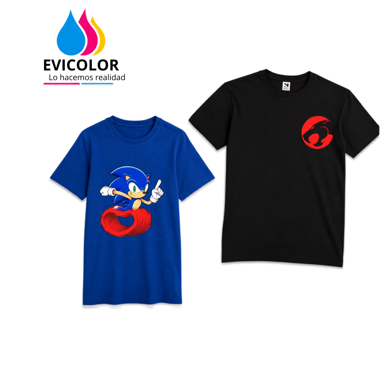 Poleras personabilizables